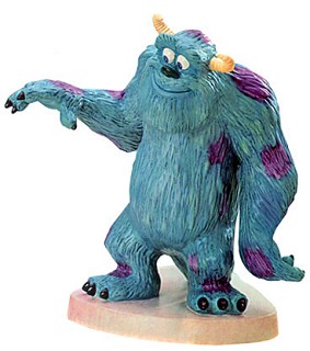 WDCC Disney Classics-Monsters Inc Sulley Good Bye Boo