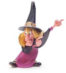 WDCC Disney Classics-Trick Or Treat Witch Hazel Brewing Up Trouble