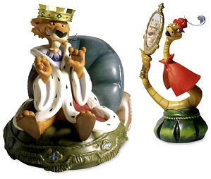 WDCC Disney Classics-Robin Hood Prince John & Sir Hiss