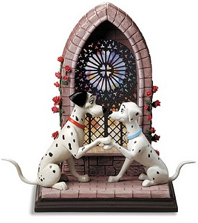 WDCC Disney Classics-One Hundred and One Dalmatians Pongo and Perdita Going To The Chapel