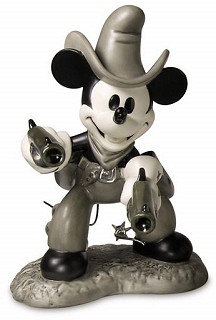 WDCC Disney Classics-Two Gun Mickey Mouse Quick Draw Cowboy