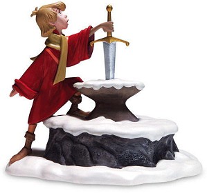 WDCC Disney Classics-The Sword In The Stone Arthur Seizing Destiny