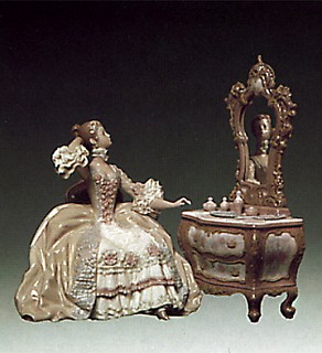 Lladro-Lady at Dressing Table 1973-78