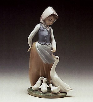 Lladro-Snails For The Ducks 1974-93