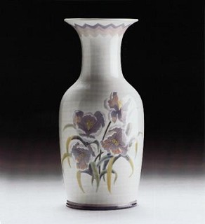 Lladro-Vase Pansy 1988-99