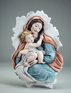 Giuseppe Armani-Madonna And Child Plaque