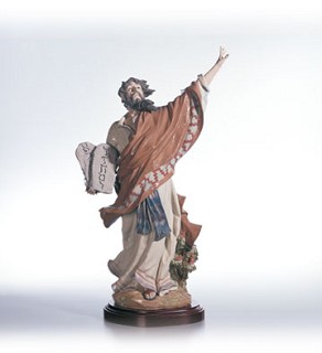 Lladro-Moses And The Ten Commandments Le1200 1996