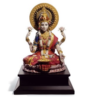 Lladro-Goddess Lakshmi 2012-13
