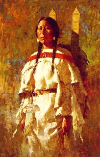 Howard Terpning-CHEYENNE MOTHER