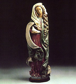 Lladro-Madonna With Dove 1977-83