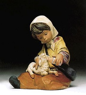 Lladro-New Lamb 1992-99 ***