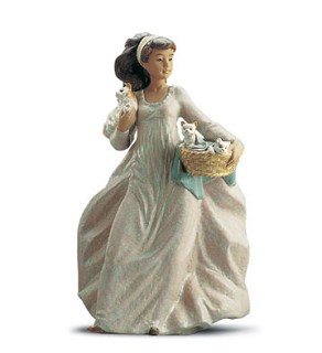 Lladro-A Basket Of Fun 1995-01