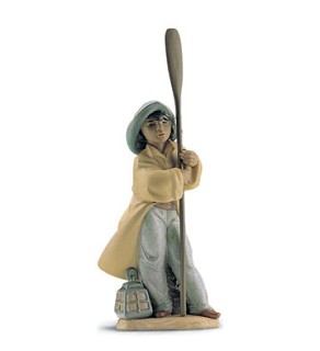 Lladro-Young Fisherman 1996-2001