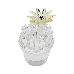 Swarovski Crystal-Flowering Cactus