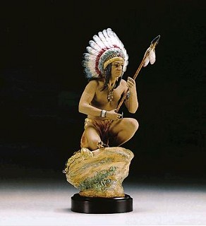 Lladro-Indian Chief Le3000 1994-98