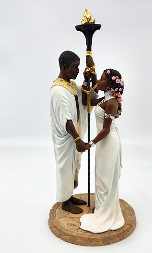 Ebony Visions-The Commitment Cake Topper 