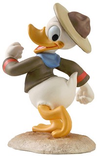 WDCC Disney Classics-Good Scouts Donald Duck Happy Camper