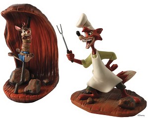 WDCC Disney Classics-Song Of The South Brer Rabbit And Brer Fox Cooking Up A Plan