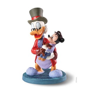 WDCC Disney Classics-Classic Cartoons Scrooge and Tiny Tim Tidings of Joy and Goodwill