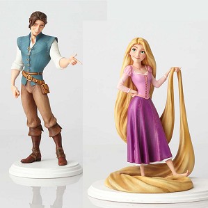 Walt Disney Archives-Rapunzel & Flynn Rider Maquette From Tangled