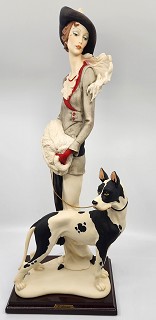 Giuseppe Armani-LADY WITH GREAT DANE - Open Box