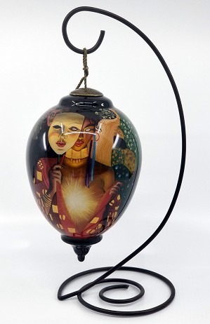 Thomas Blackshear Neqwa-Intimacy Ornament With Stand