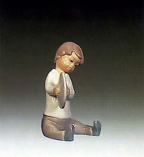 Lladro-Boy With Cymbal 1969-79