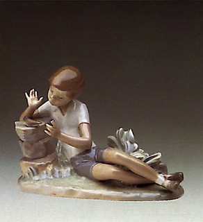 Lladro-Pleasant Encounter