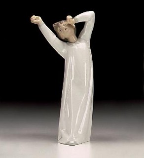 Lladro-Boy Yawning 1974-99