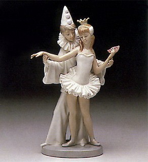 Lladro-Carnival Couple 1974-95