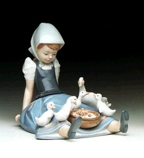 Lladro-My Hungry Brood 1980-97