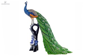 Swarovski Crystal-Myriad Peacock Mor-Malhar
