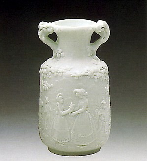 Lladro-Minature Decorated Vase 1984-88