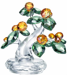 Swarovski Crystal-Kumquat Tree