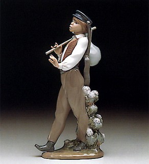 Lladro-Wandering Minsteral 1990-93