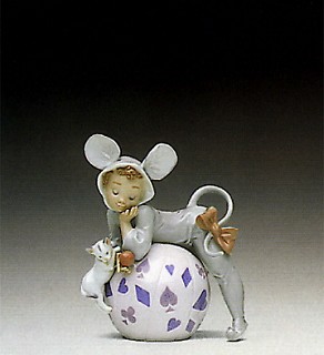 Lladro-Mischevious Mouse 1992-98