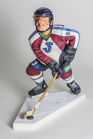 Guillermo Forchino-THE ICE HOCKEY PLAYER