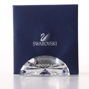 Swarovski Crystal-Isadora 2002 Title Plaque in English