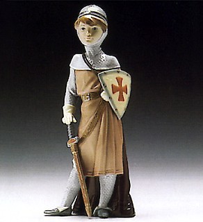 Lladro-Medieval Soldier 1994-96 ***