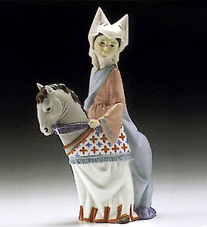 Lladro-Medieval Lady 1994-96 ***