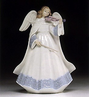 Lladro-Angelic Violinist 1994