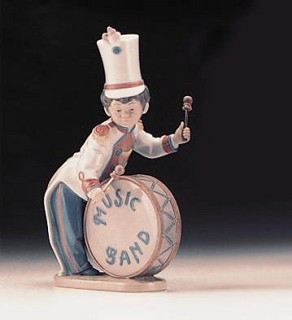 Lladro-Band Bass Drummer 1996-99