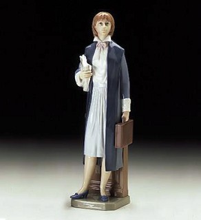 Lladro-Female Lawyer 1997-00