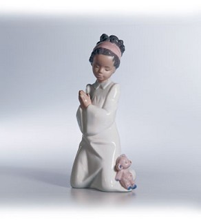 Lladro Black Legacy-Bedtime Prayers 1997-13