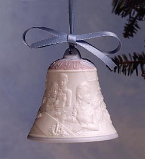 Lladro-Christmas Bell 1998 Ornament