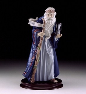 Lladro-Father Time I.millennium 1999-00