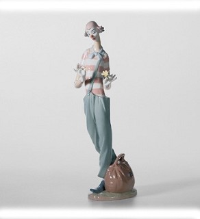 Lladro-Clown In Love