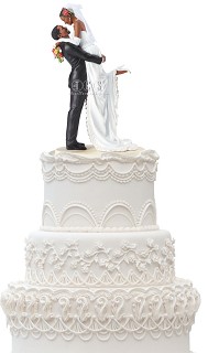 Ebony Visions_Forever One Cake Topper