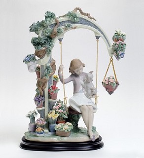 Lladro-SWING INTO SPRING