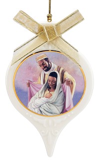 Ebony Visions-The Holy Family Ornament